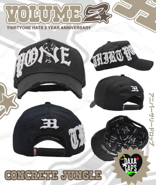 31 hats Anniversary Concrete jungle