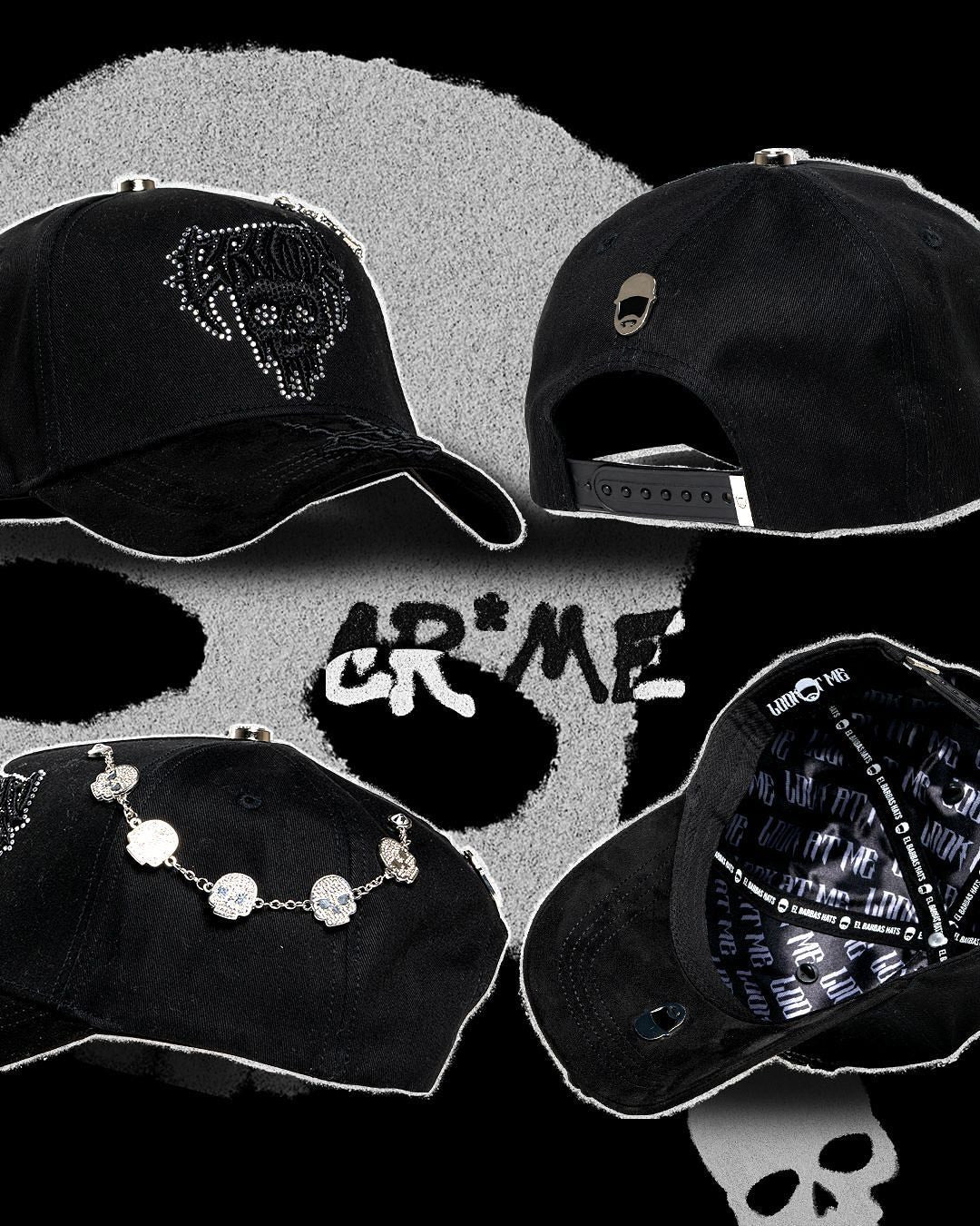 Gorra BarbasHats Crime